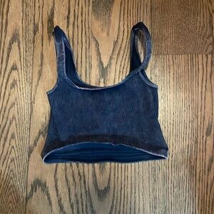 Free People Movement Ribbed Cropped Tank